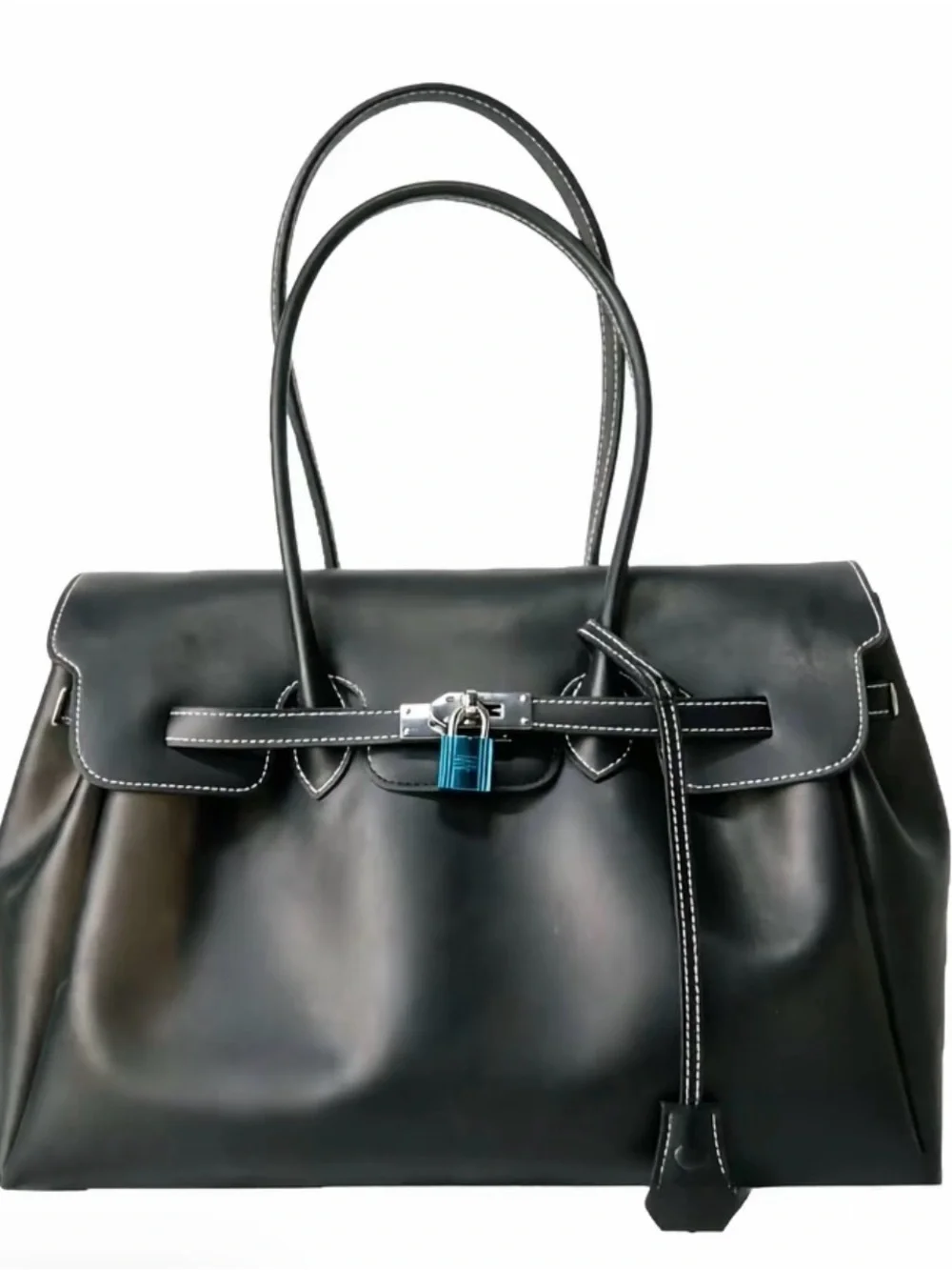 Jelly Tote with silver Accent Lock